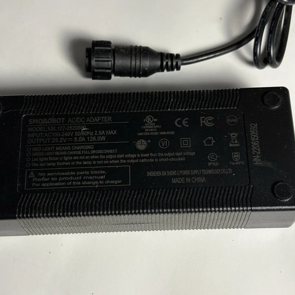 Smorobot AC/DC Adapter Model: XSL127-2520500